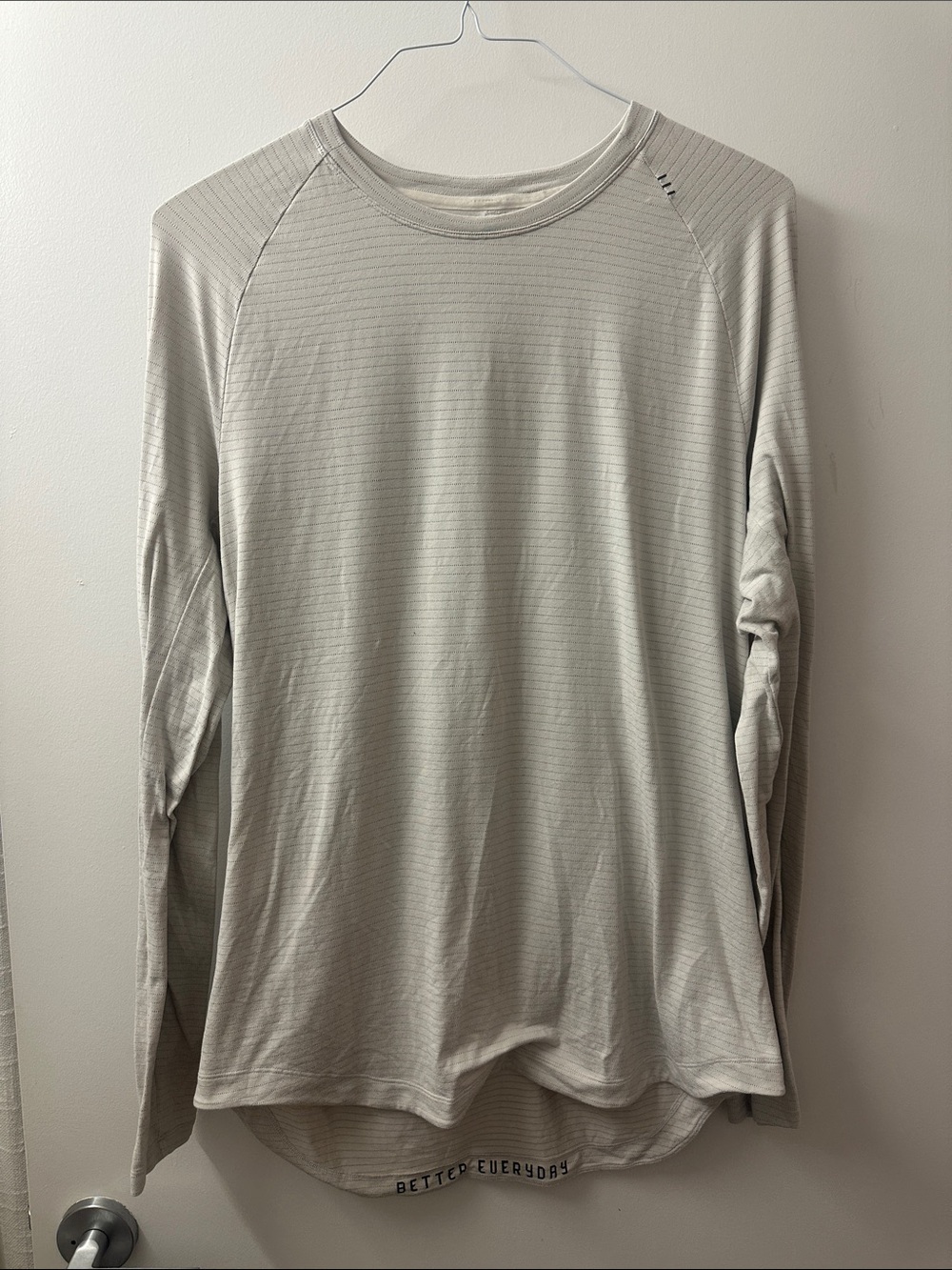 Lululemon Drysense/License to Train Long Sleeve Shirt, opal